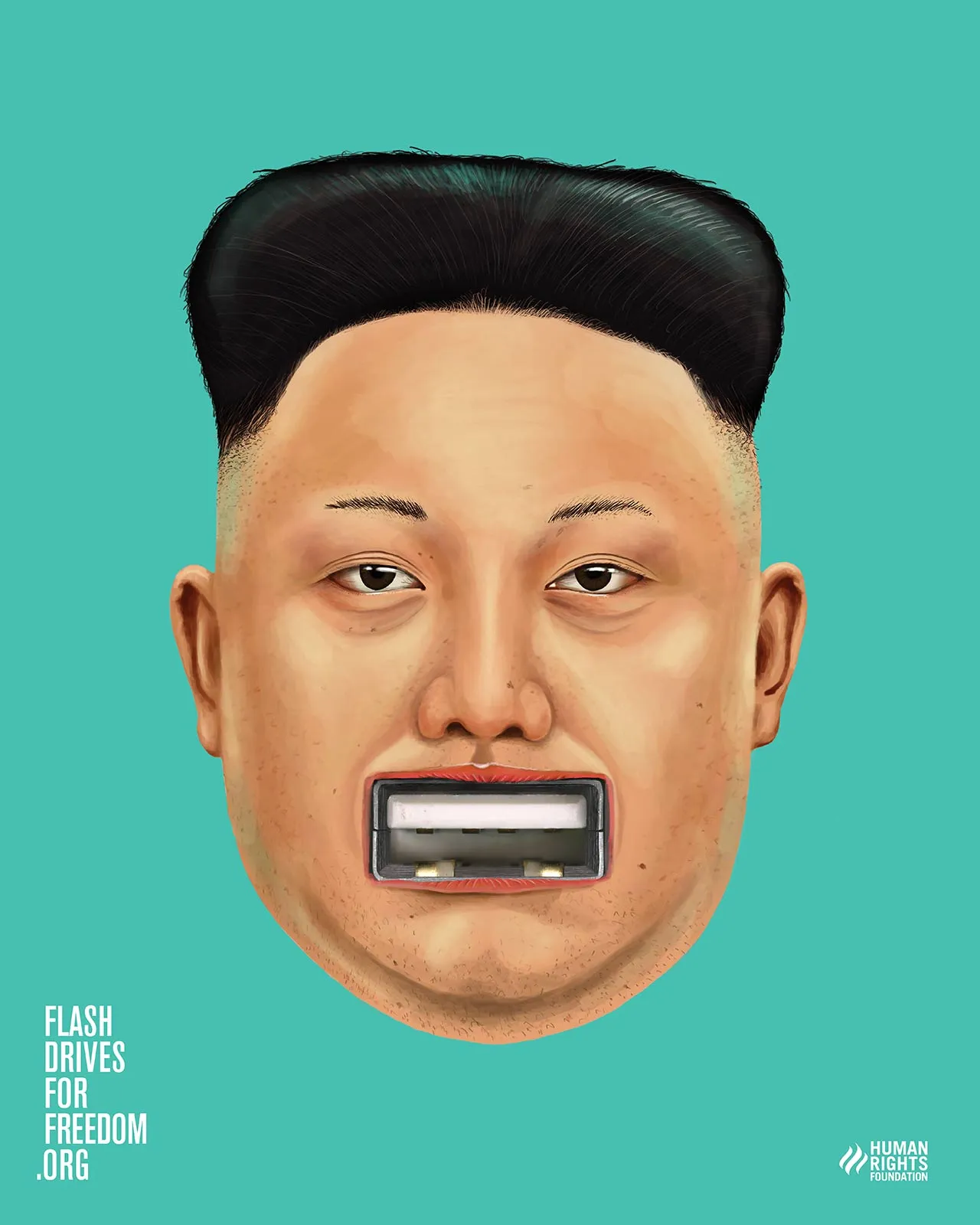 A Flash Drives for Freedom poster