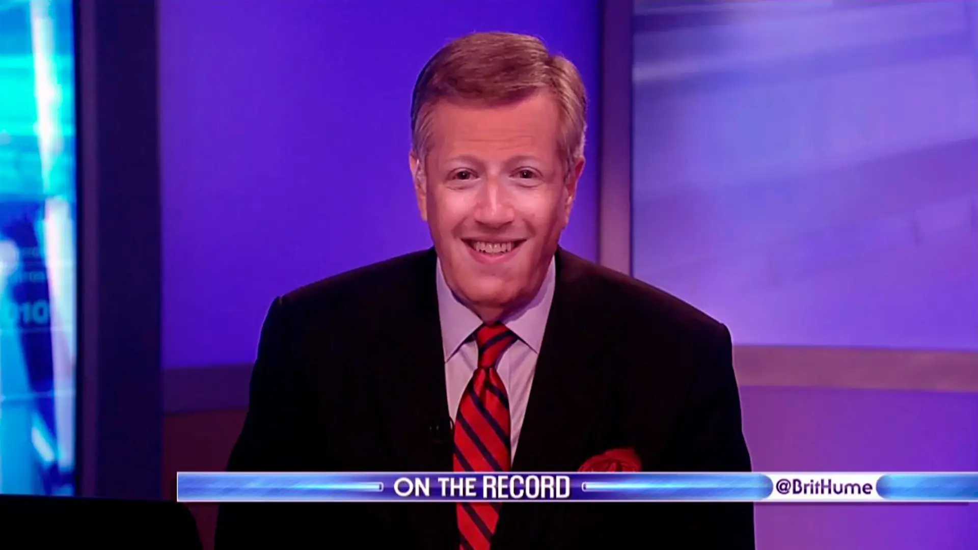 Un presentador de “On the Record” con la cara de Zuckerberg