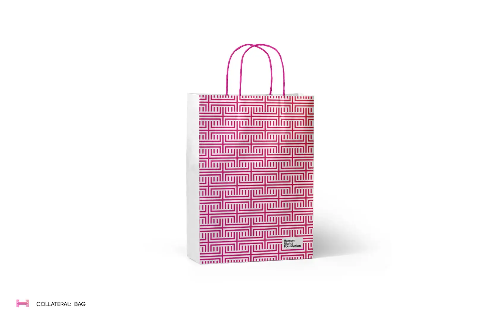 HRF patterned shopping bag (p.79)