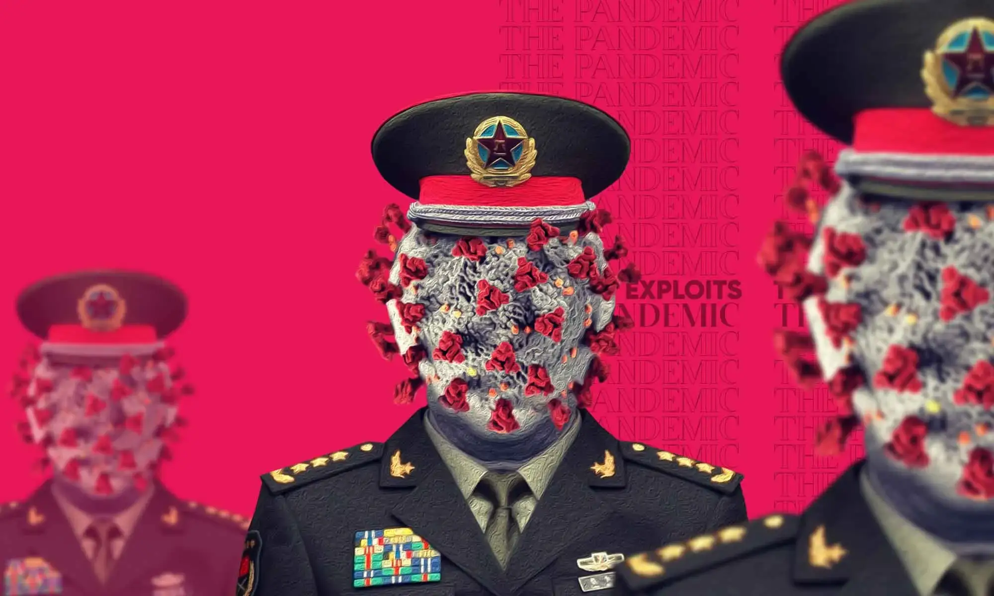 Key visual variation with repeating generals