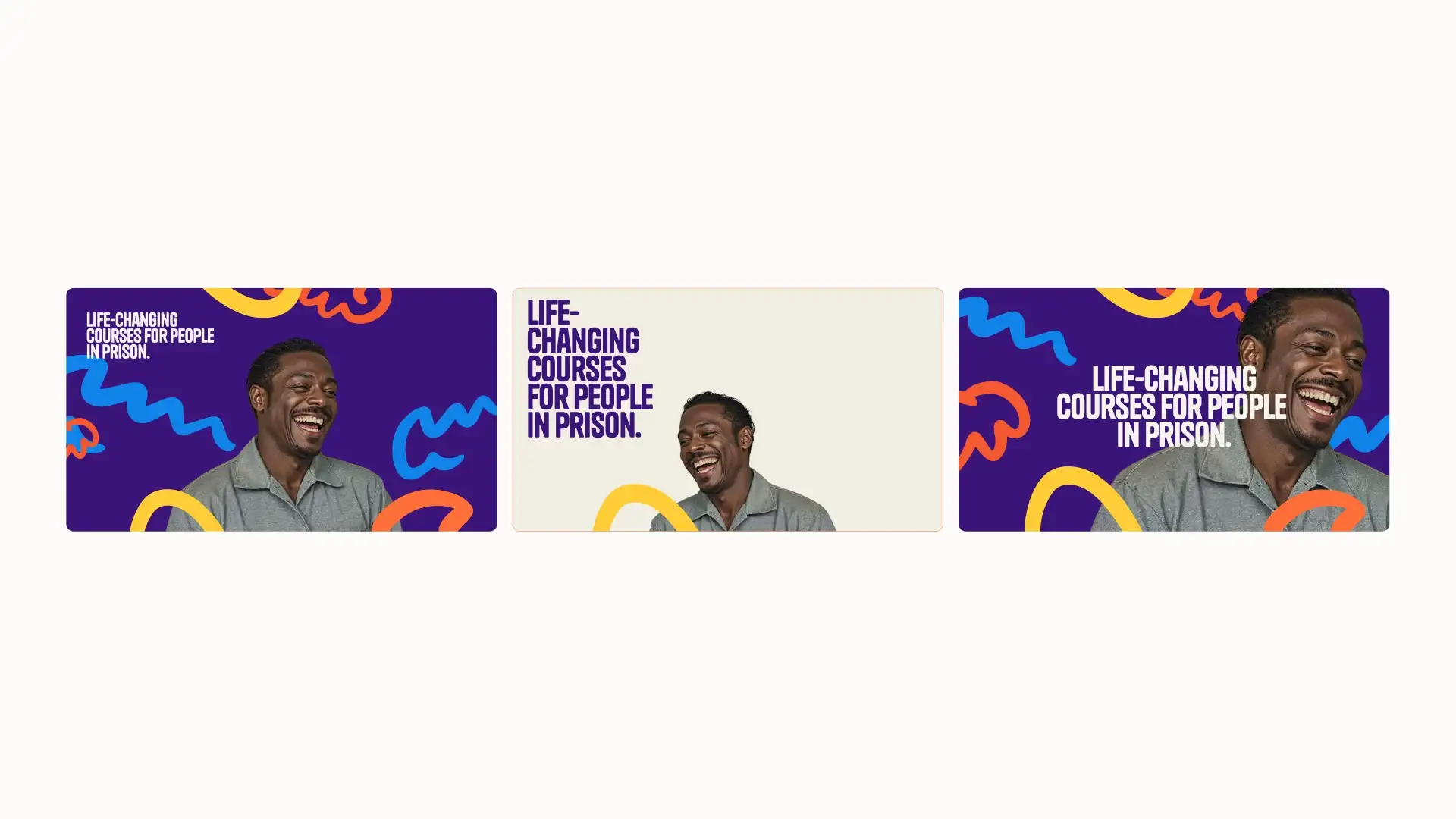 Diseños del sitio web: cursos que cambian la vida de las personas en prisión